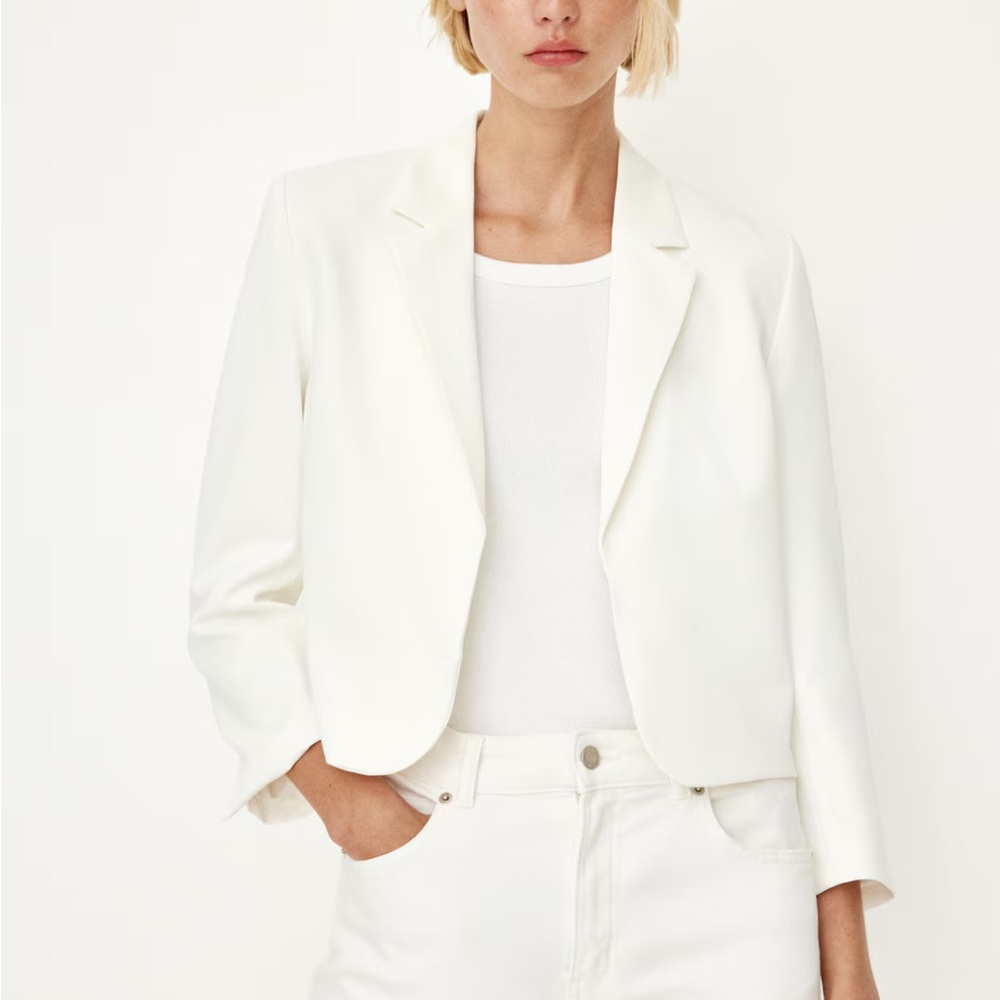 H&M JACKET WITH SLIT CUFFS size XS - Picture 2 of 4